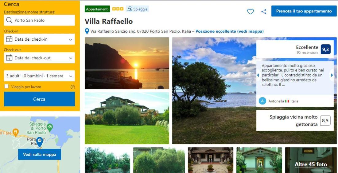 Villa Raffaello Porto San Paolo  Extérieur photo